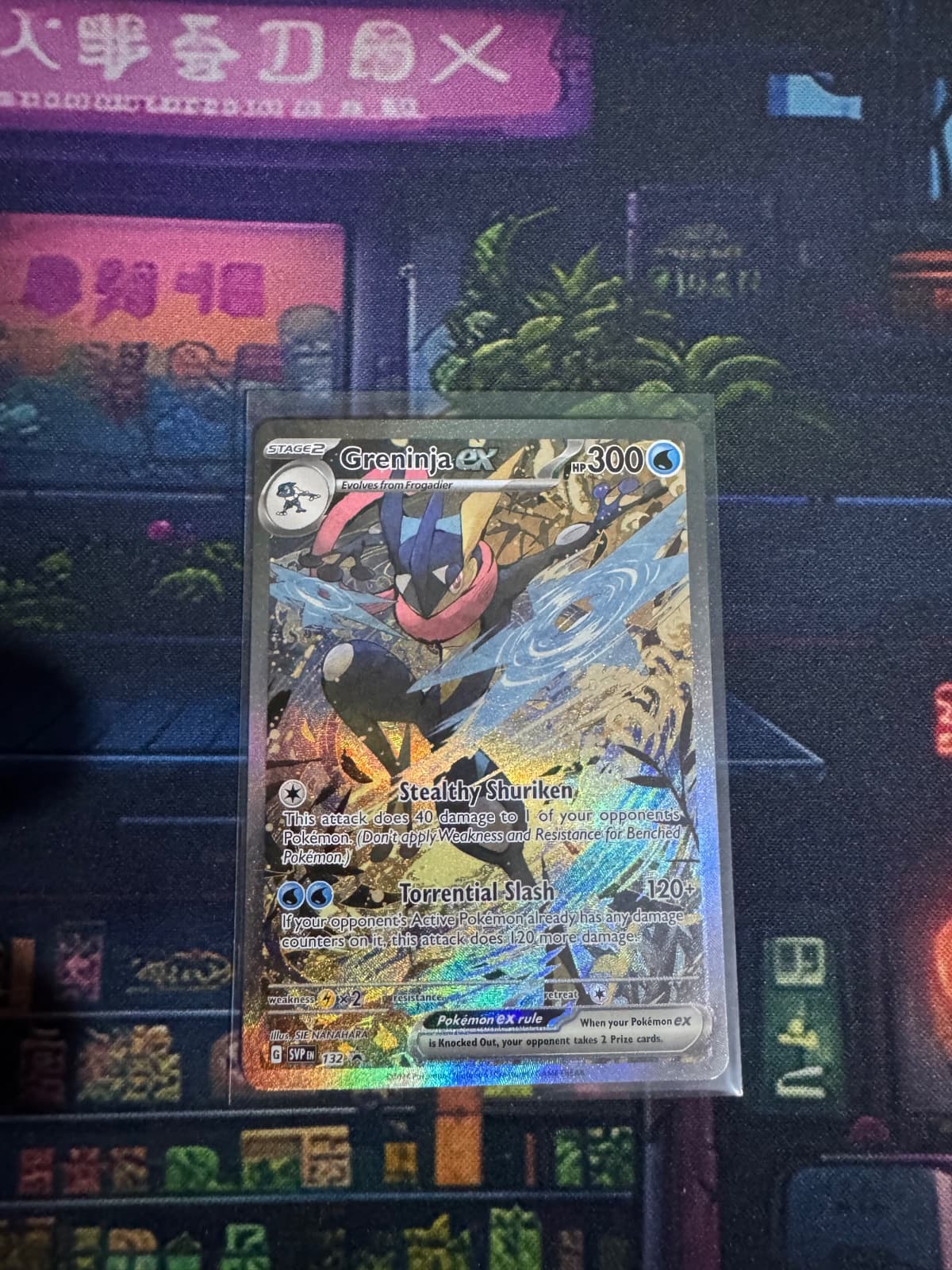 Greninja ex 132 - Promo SVP Inglés