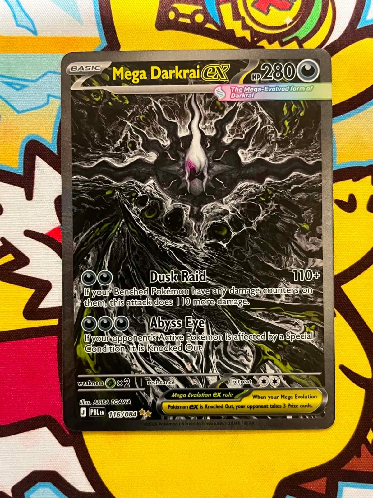 Mega Darkrai ex 116/084 - (PBL) Inglés Special Illustration Rare