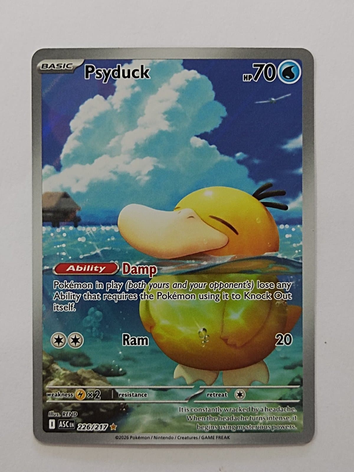 Psyduck 226/217 - (ASC) Inglés - Illustration Rare