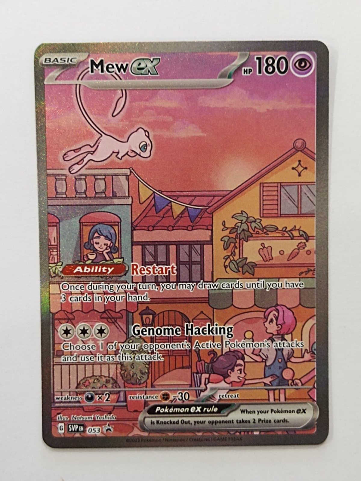Mew ex 053 - Promo SVP Inglés (Full Art)