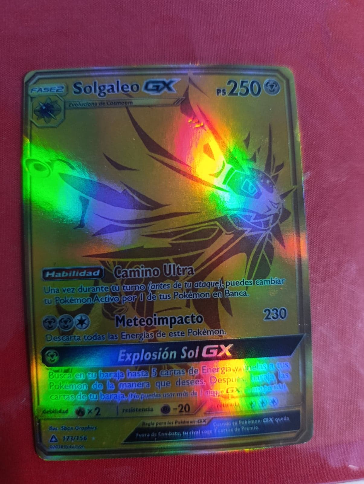 Tapu Koko GX SV93/SV94 Rainbow Rare - Español