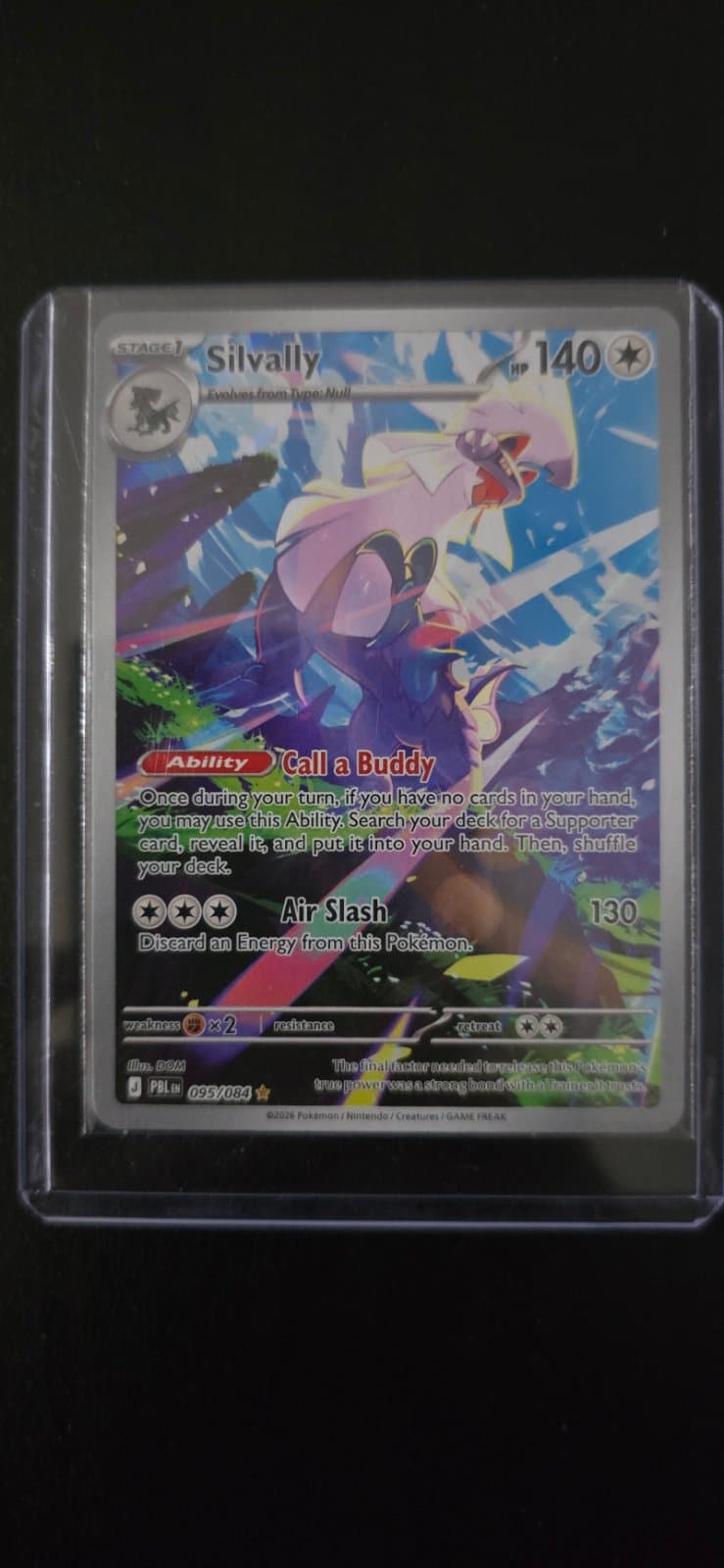 Silvally 095/084 - (PBL) Inglés - Illustration Rare