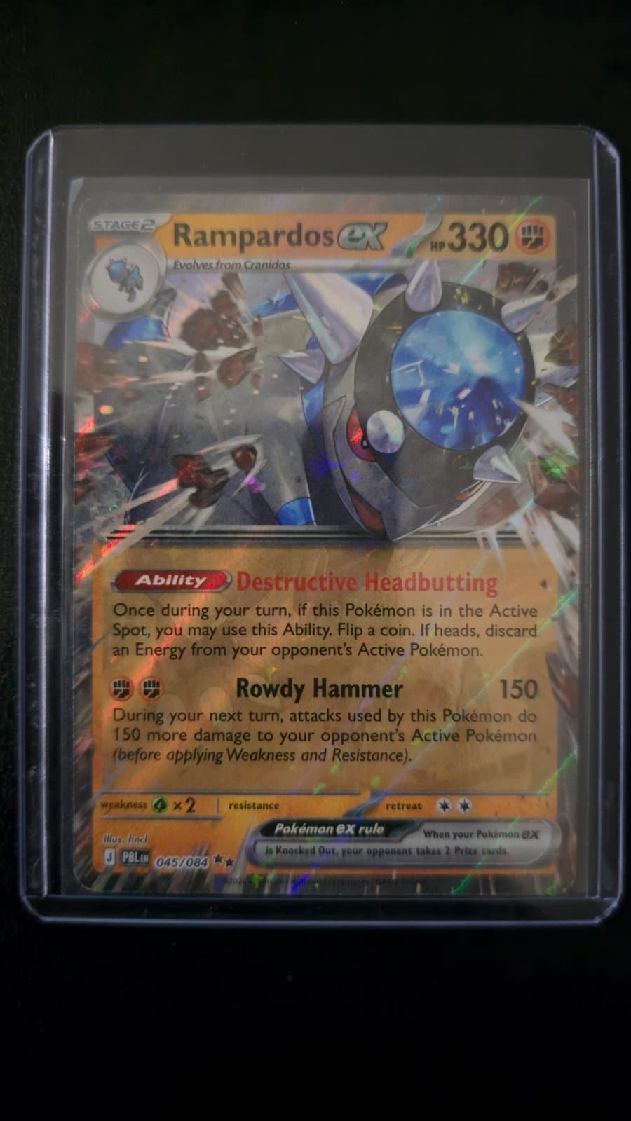 Rampardos ex 045/084 - (PBL) Inglés