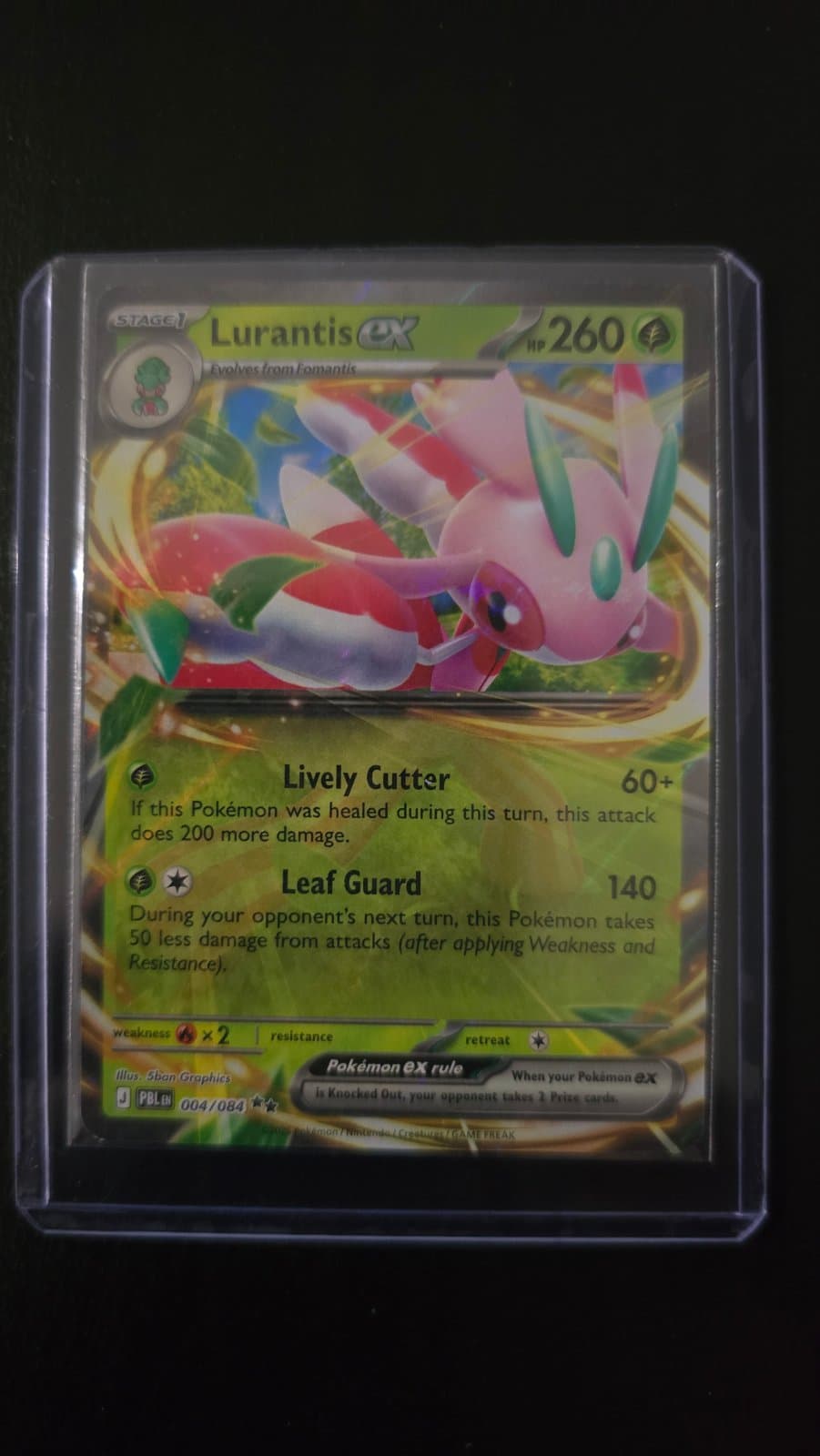 Lurantis ex 004/084 - PBL (PAL) Inglés Double Rare