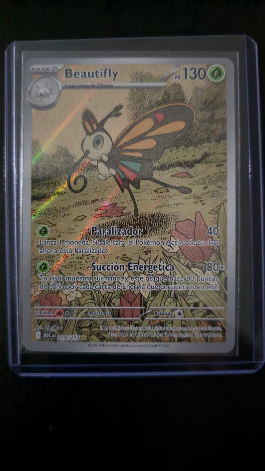 Beautifly 219/217 - (ASC) Español - Illustration Rare