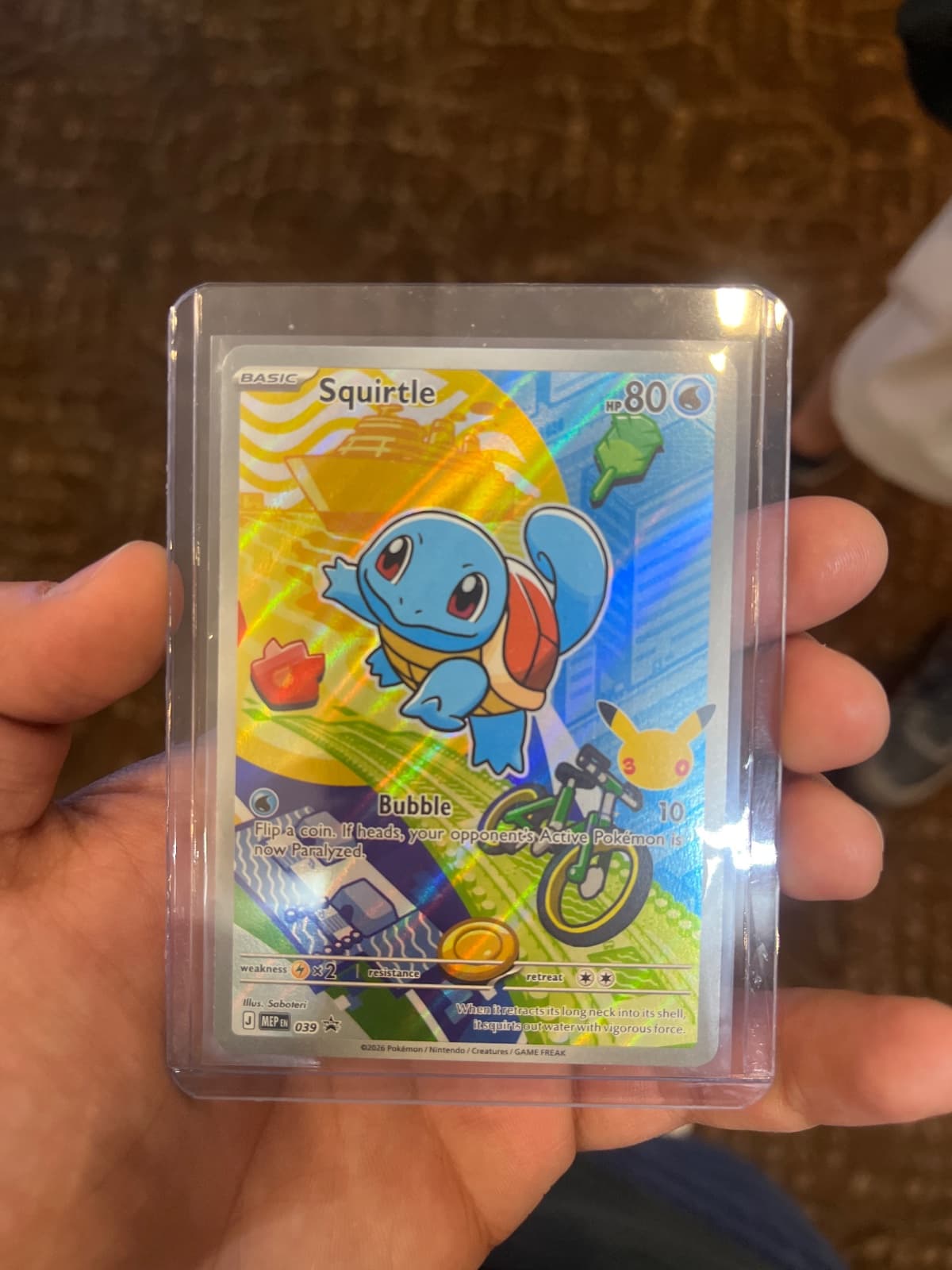 Squirtle 039 Promo (MEP) Inglés - Full Art