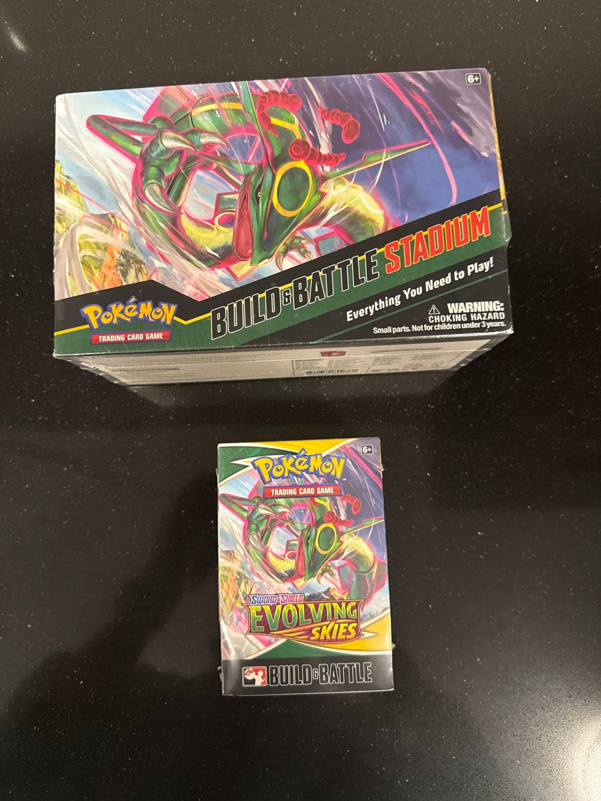 Lote Sellado Pokémon Evolving Skies - Build & Battle Stadium + Build & Battle Box (Inglés)