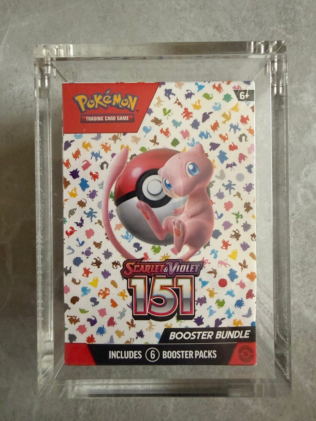 Booster Bundle Pokémon Scarlet & Violet 151 (MEW) Inglés - 6 Sobres Sellados