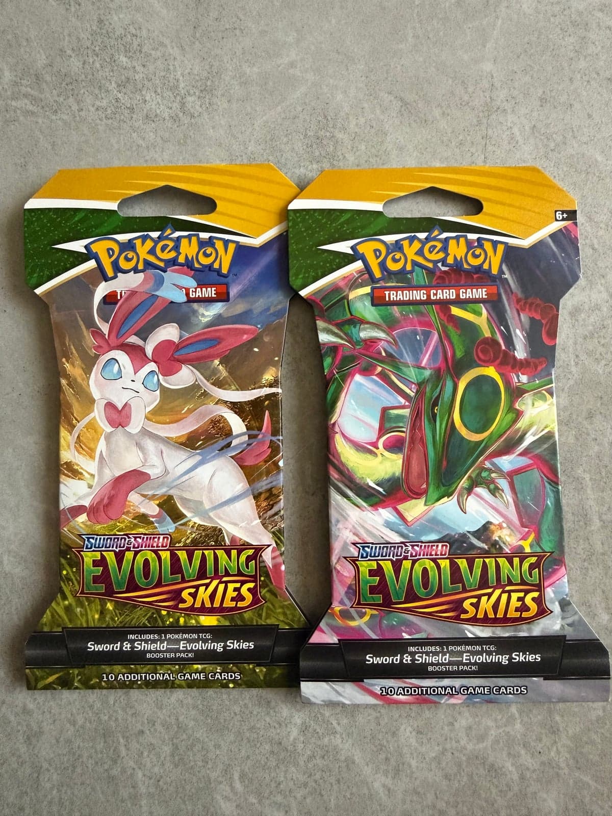 2 Sobres Sellados Pokémon Sword & Shield Evolving Skies - Inglés