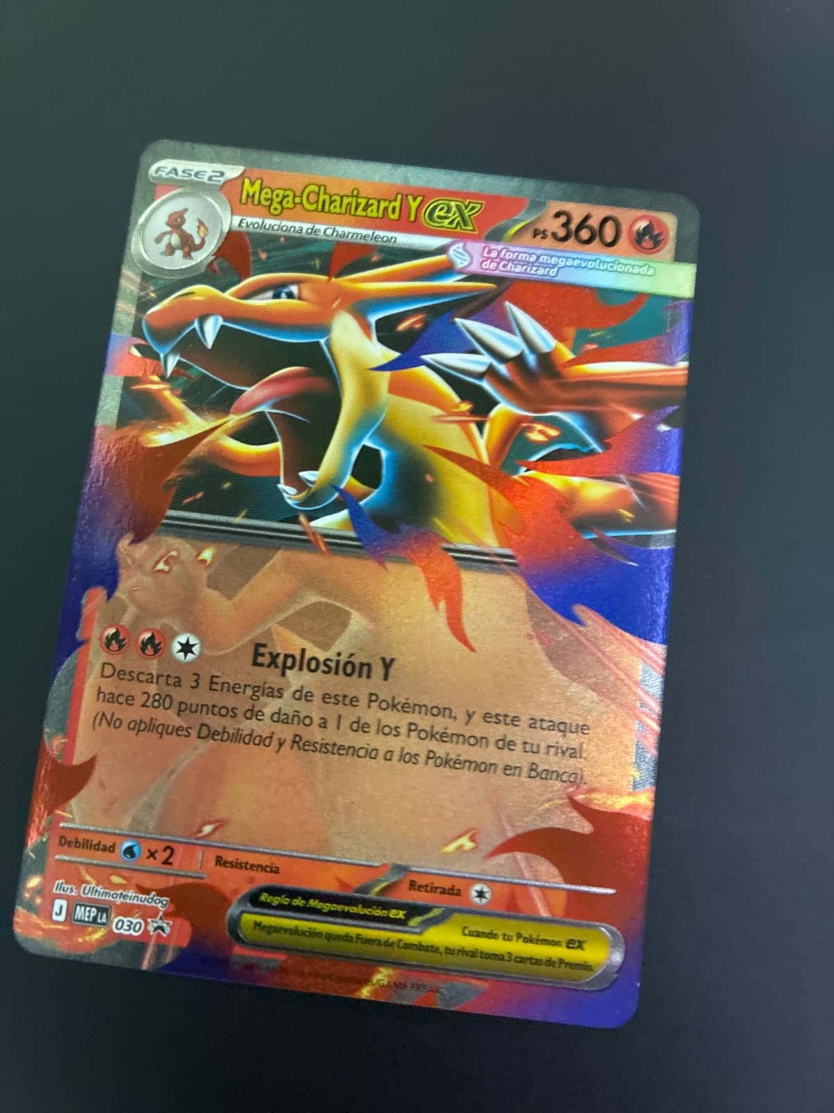 Mega-Charizard Y ex 030 Promo (MEP) Español