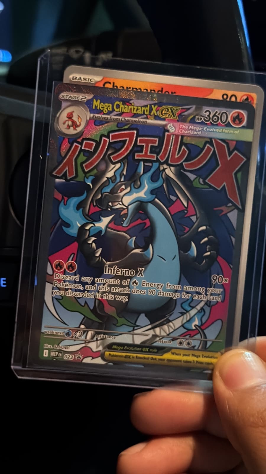 Mega Charizard X ex 023 - Promo (MEP) Inglés — foto 1