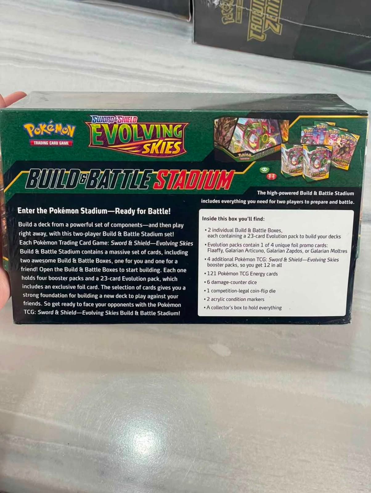 Pokémon TCG Build & Battle Stadium Sellado - Inglés (Rayquaza) 6