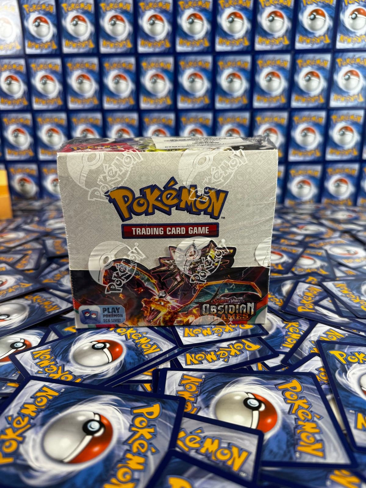 Booster Box Pokémon Obsidian Flames (OBF) - Scarlet & Violet Inglés Sellada